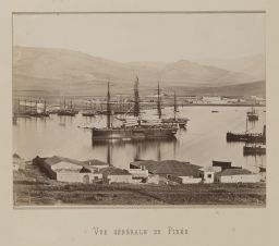 Vue du port du Pirée (épreuve n° 2/6) © Musée Guimet, Paris, Distr. Rmn / Image Guimet Vue du port du Pirée (épreuve n° 2/6) © Musée Guimet, Paris, Distr. Rmn / Image Guimet